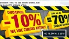 Hervis vikend akcija dodatnih – 10 % popusta do 16. 2.