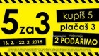 Two Way akcija ”5 za 3” do 22. 2.