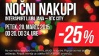 Intersport akcija Nočni nakupi 20. 3.
