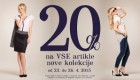 Mana akcija 20 % na vse artikle do 26. 4.