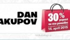 Modiana akcija Dan nakupov 14. 4.