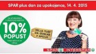Spar plus dan za upokojence 14. 04. 2015