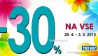 Two Way akcija – 30 % na vse do 3. 5.