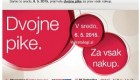 Mercator akcija Dvojne pike 6. 5.