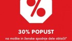NKD akcija – 30 % popusta do 10. 5.