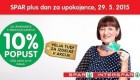Spar plus dan za upokojence 29. 5.