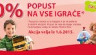 Muller akcija – 20 % na igrače 1. 6.