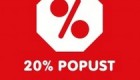 NKD akcija – 20 % popusta do 1. 8.