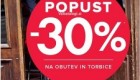 CCC akcija – 30 % na obutev in torbice do 24. 12.