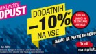 Hervis akcija – 10 % na vse do 5. 12.