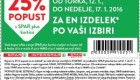 Spar akcija kupon za – 25 % do 17. 01.