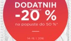 Sportina akcija še dodatnih –20 % do 16. 01.