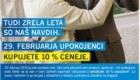 Lidl akcija kupon za – 10 % za upokojence 29. 02.