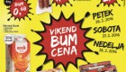 Tuš vikend BUM akcija do 28. 02.
