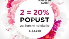 Sportina akcija 2 = 20 % do 08. 03.