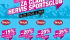 Hervis vikend akcija kuponi do 25. 04.
