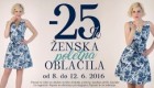 Mana akcija – 25 % na ženska oblačila do 12. 06.