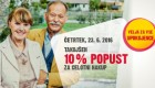 Mercator akcija – 10 % za upokojence 23. 06.