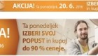 Merkur akcija Izberi svoj popust 20. 06.