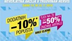 Hervis akcija dodatnih -10% popusta  do 15. 07.