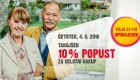 Mercator akcija – 10 % za upokojence 04. 08.