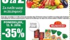 Tuš akcija Sveže za začetek tedna 12. 09.