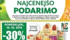 Tuš akcija za začetek tedna 10. 10.