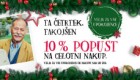 Mercator akcija – 10 % za upokojence 15. 12.