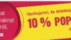 Mercator akcija – 10 % za upokojence 06. 04.