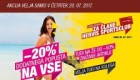 Hervis akcija – 20 % dodatnega popusta na vse 20. 07.
