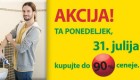 Merkur akcija Izberi svoj popust 31. 07.