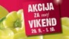 Mercator vikend akcija do 01. 10.
