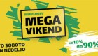 Merkur vikend akcija Izberi svoj popust do 08. 10.