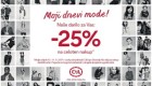 C&A akcija – 25 % na celotni nakup do 11. 11.