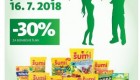 Tuš akcija Družinski ponedeljek 16. 07.