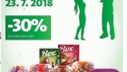 Tuš akcija Družinski ponedeljek 23. 07.