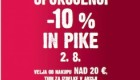 Mercator akcija – 10 % za upokojence 02. 08.
