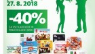 Tuš akcija Družinski ponedeljek 27. 08.