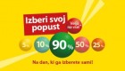 Merkur akcija Izberi svoj popust 10. 09.