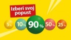 Merkur akcija Izberi svoj popust 17. 09.