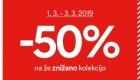 C&A akcija – 50 % na že znižano do 03. 03.