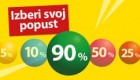 Merkur akcija Izberi svoj popust 15. 04.