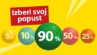 Merkur akcija Izberi svoj popust 10. 06.