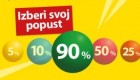 Merkur akcija Izberi svoj popust 19. 08.