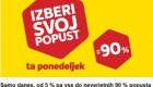 Merkur akcija Izberi svoj popust 23. 09.