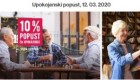 Mercator akcija – 10 % za upokojence 12. 3.