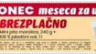Eurospin akcija za upokojence 31. 3.