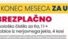 Eurospin akcija za upokojence 28. 2.