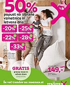 Momax katalog Do -50% na izbrane vzmetnice in letvena dna Momax katalog Do -50% na izbrane vzmetnice in letvena dna