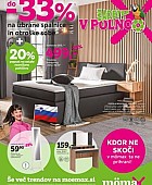 Momax katalog Do -33% na izbrane spalnice in otroške sobe Momax katalog Do -33% na izbrane spalnice in otroške sobe